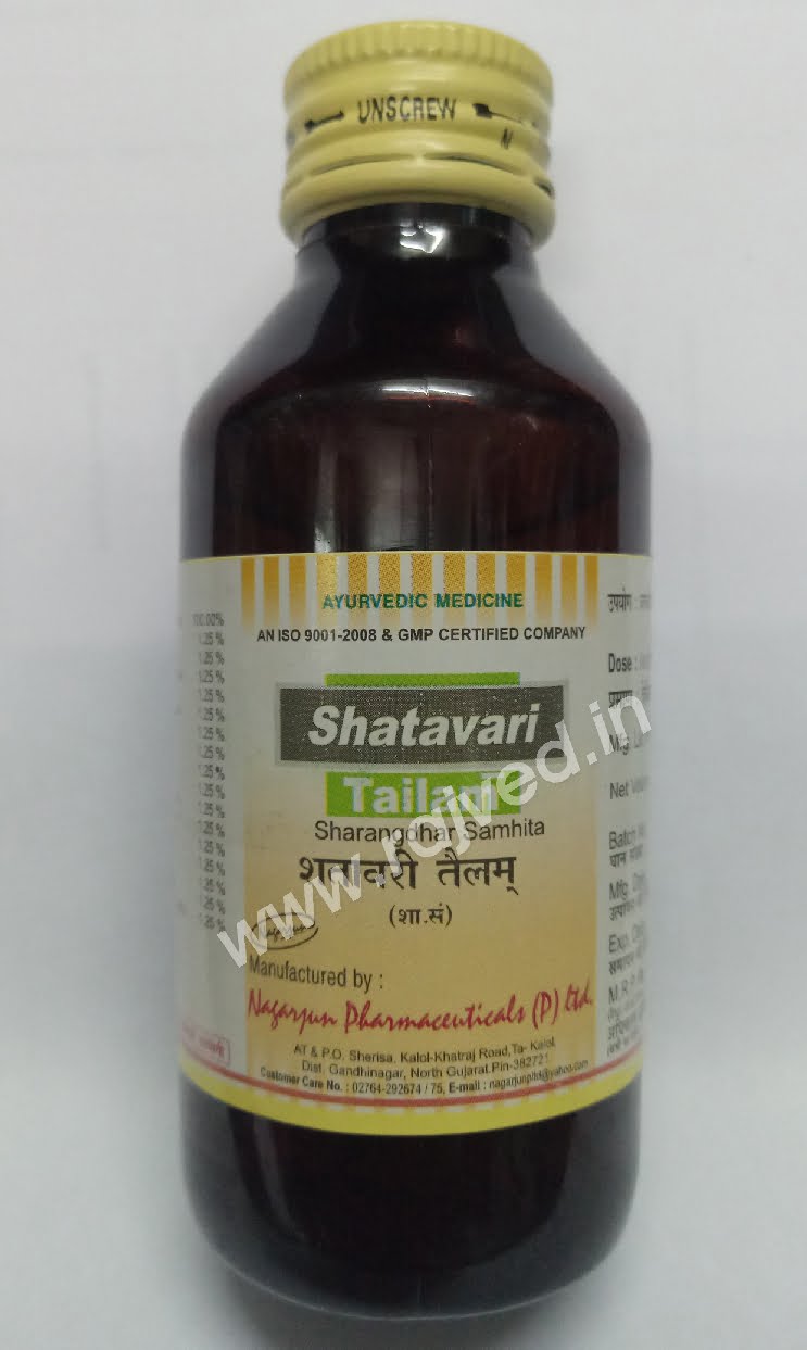 shatavari tailam 200 ml upto 20% off nagarjun pharma gujarat